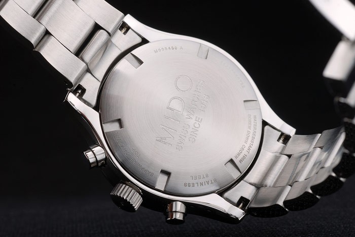 Mido Multifort Stainless Steel Bezel Black Dial 80281 - Image 7