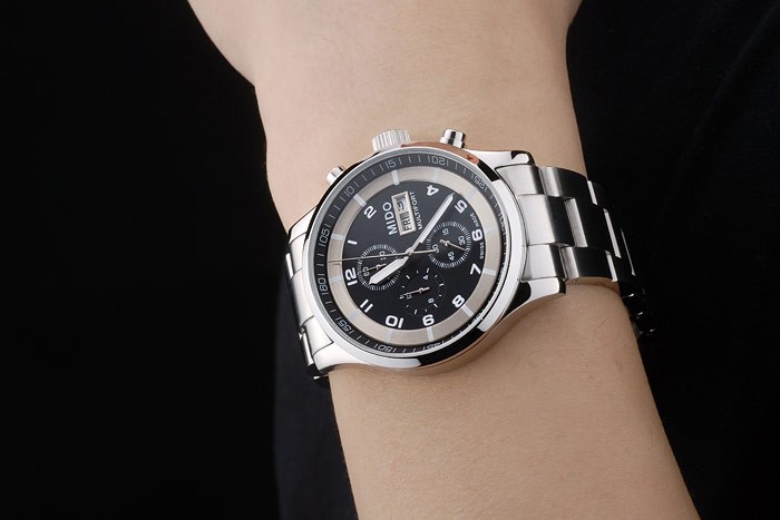 Mido Multifort Stainless Steel Bezel Black Dial 80281 - Image 9