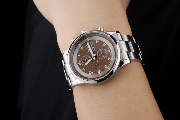 Mido Multifort Stainless Steel Bezel Brown Dial 80283 - Image 9