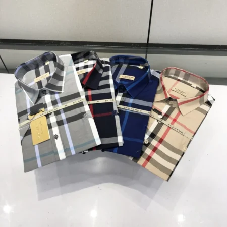Replica Burberry 2467 Fashion Men Shirt 2 Replica Burberry 2467 Fashion Men Shirt 2