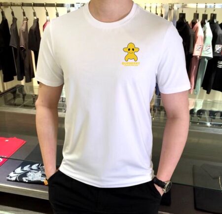 Replica Burberry 4786 Men Fashion T-Shirt 2 Replica Burberry 4786 Men Fashion T-Shirt 2