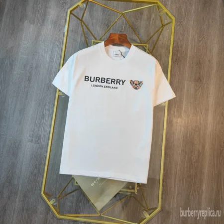Replica Burberry 6731 Fashion Unisex T-Shirt 2 Replica Burberry 6731 Fashion Unisex T-Shirt 2