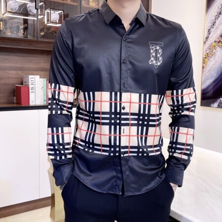 Replica Burberry 42313 Men Fashion Shirt 2 Replica Burberry 42313 Men Fashion Shirt 2