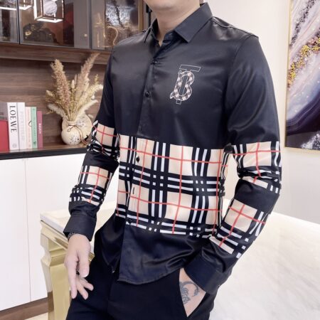 Replica Burberry 42313 Men Fashion Shirt