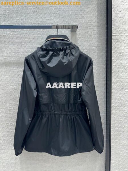 Replica Burberry Spring/Summer New Arrival Sun Protective Hooded Jacket black Replica Burberry Spring/Summer New Arrival Sun Protective Hooded Jacket black