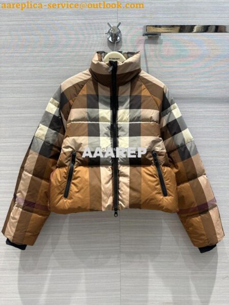 Replica Burberry Boutique Bestseller Vintage Birch Brown Check Down Jacket 2 Replica Burberry Boutique Bestseller Vintage Birch Brown Check Down Jacket 2